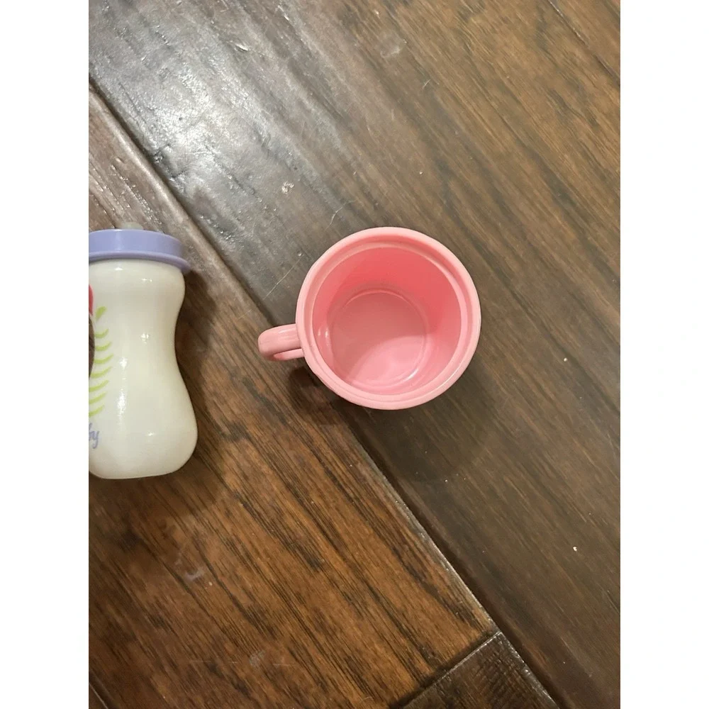American Girl Bitty Baby Replacement Bottle and Snack Cup Set
